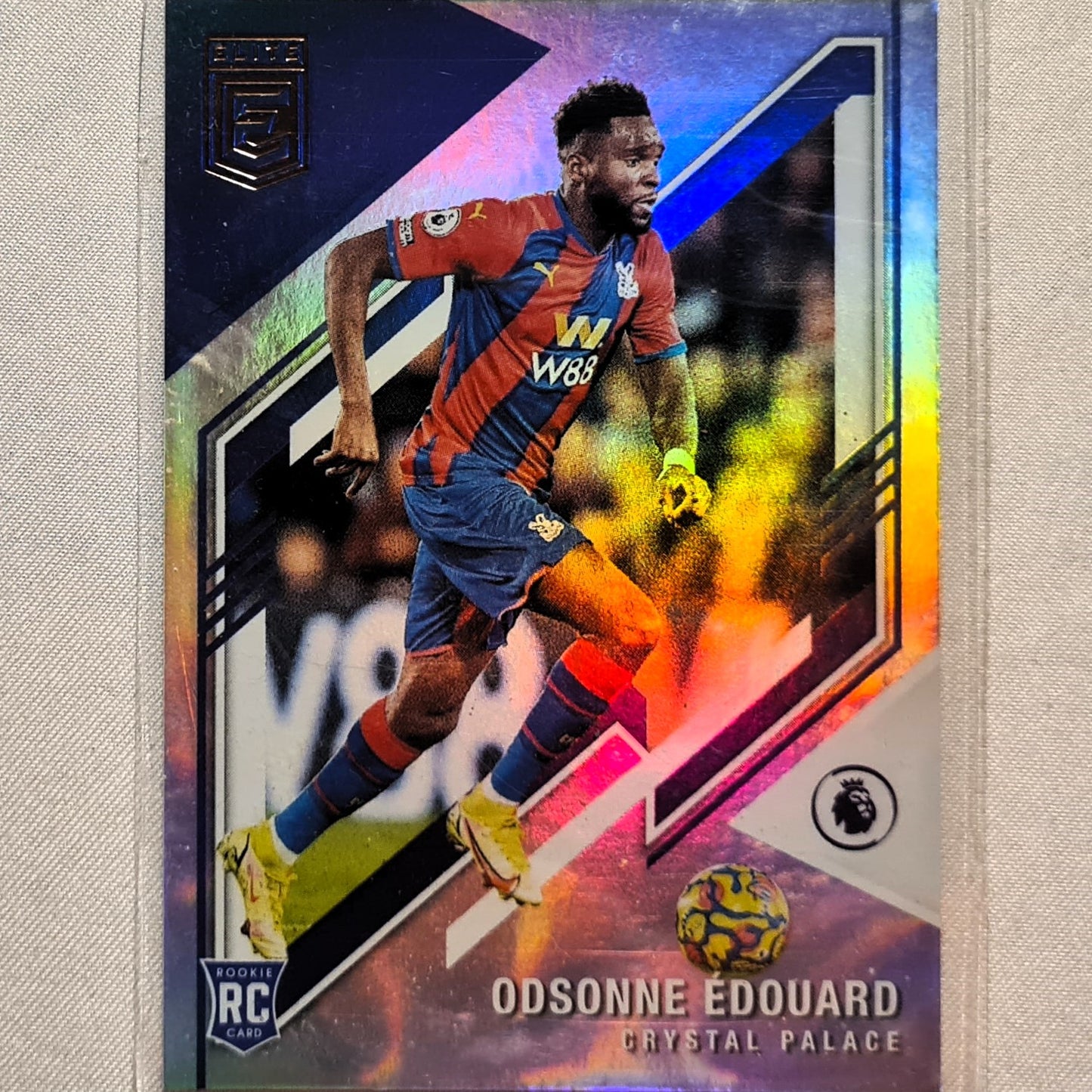 Odsonne Edouard 2021-22 Panini Donruss Elite Premier League #185 Soccer Football Crystal Palace excellent/mint Sleeved