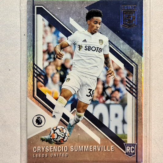 Crysencio Summerville 2021-22 Panini Donruss Elite Premier League Rookie RC #69 Soccer Football Leeds United excellent/mint Sleeved