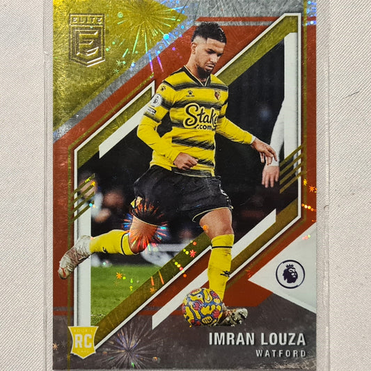 Imran Louza 2021-22 Panini Donruss Elite Premier League Firworks #199 Soccer Football Watford excellent/mint Sleeved