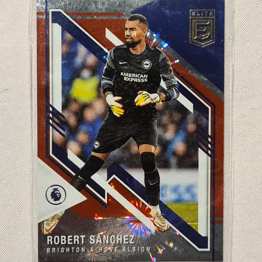 Robert Sanchez 2021-22 Panini Donruss Elite Premier League Fireworks Rookie #133 Soccer Football Brighton excellent/mint Sleeved