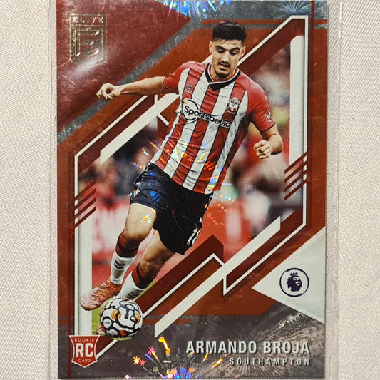 Armando Broja 2021-22 Panini Donruss Elite Premier League Fireworks Rookie #193 Soccer Football Southampton excellent/mint Sleeved