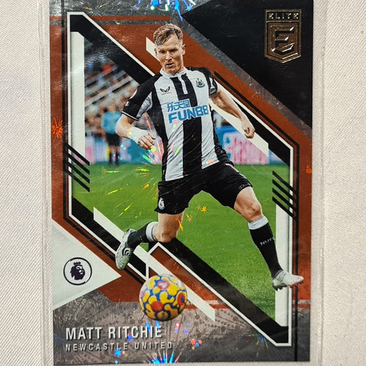 Matt Ritchie 2021-22 Panini Donruss Elite Premier League Fireworks Rookie #121 Soccer Football Newcastle excellent/mint Sleeved