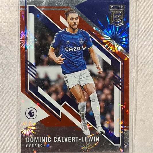 Dominic Calvert-Lewis 2021-22 Panini Donruss Elite Premier League Fireworks #64 Soccer Football Everton excellent/mint Sleeved