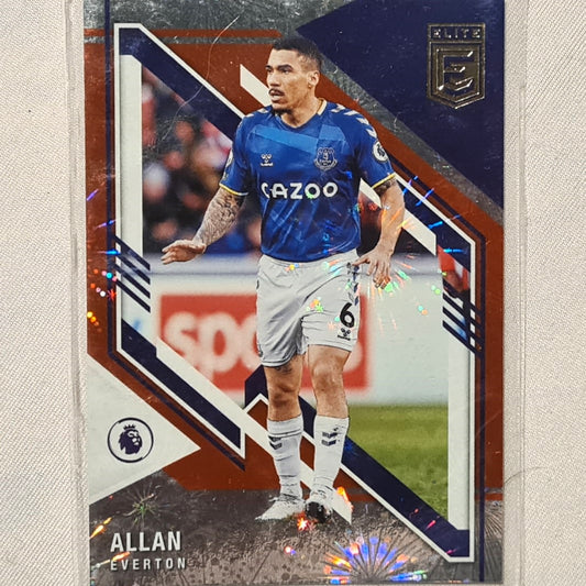 Allan 2021-22 Panini Donruss Elite Premier League Fireworks #61 Soccer Football Everton excellent/mint Sleeved