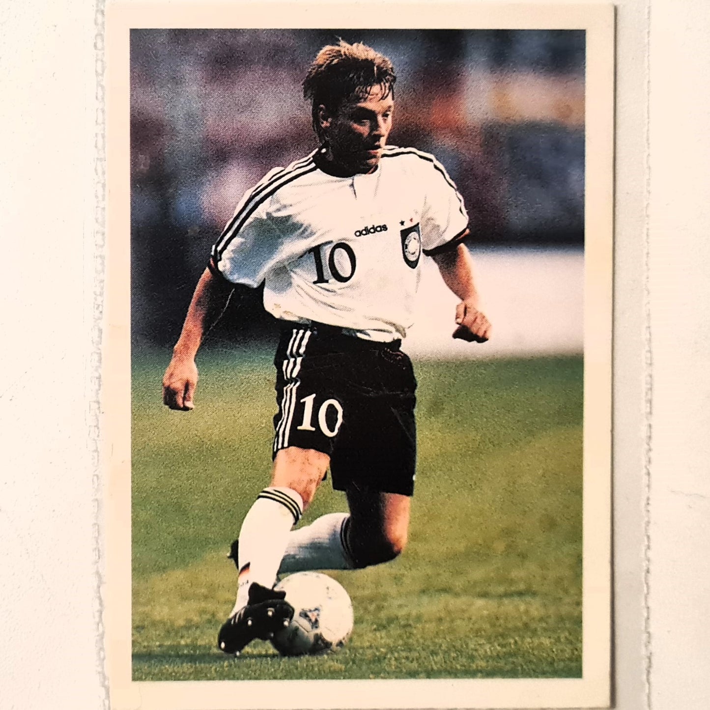 Thomas Hassler 1998 World Cup PG Tips UK promotional card found in tea bag boxes #11 Germany