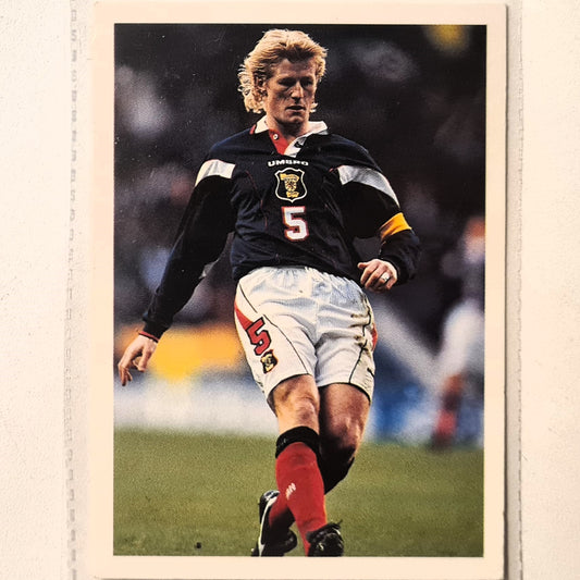 Colin Hendry 1998 World Cup PG Tips UK promotional card found in tea bag boxes #8 Scotland