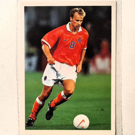 Dennis Bergkamp 1998 World Cup PG Tips UK promotional card found in tea bag boxes #7 Holland