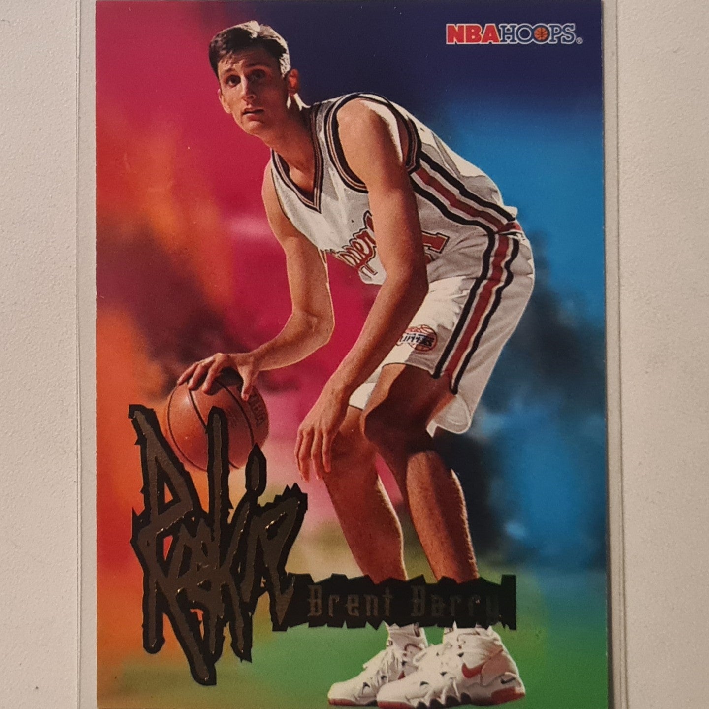 Brent Barry 1996 Skybox NBA Hoops Rookie RC #266 NBA Basketball LA Clippers excellent