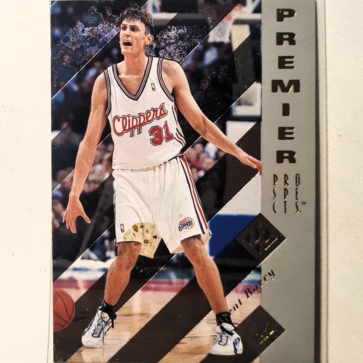 Brent Barry 1995 Upper-Deck SP Premier Prospects Rookie RC #155 NBA Basketball LA Clippers excellent