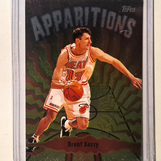 Brent Barry 1998 Topps Apparitions Foil insert A3 NBA Basketball Miami Heat Very good +