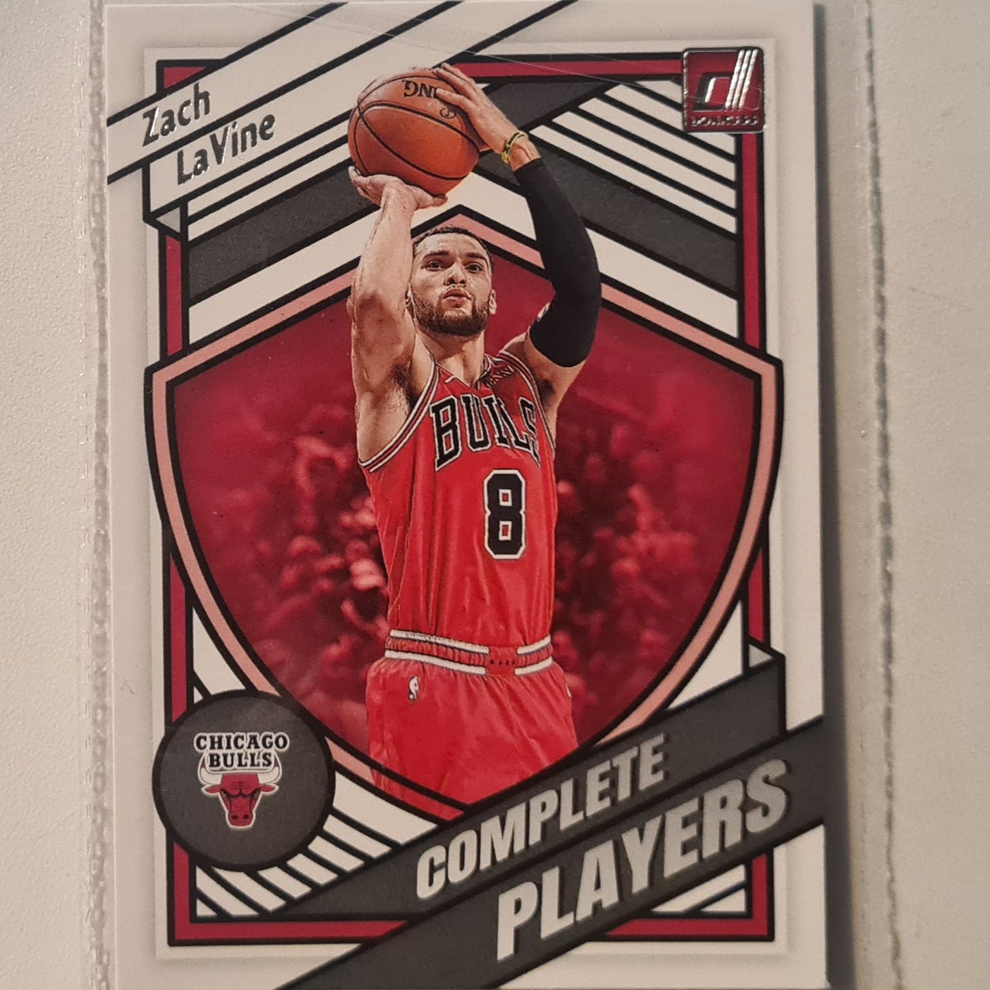 Zach LaVine 2020-21 Panini Donruss Complete Players #13 NBA Basketball Chicago Bulls Excellent