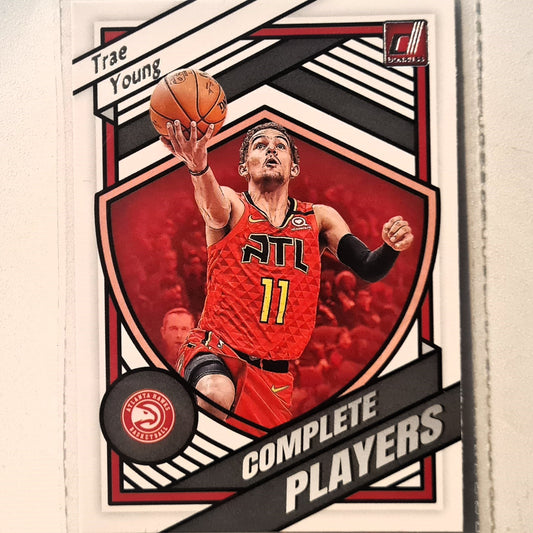 Trae Young 2020-21 Panini Donruss Complete Players #3 NBA Basketball Atlanta Hawks Excellent