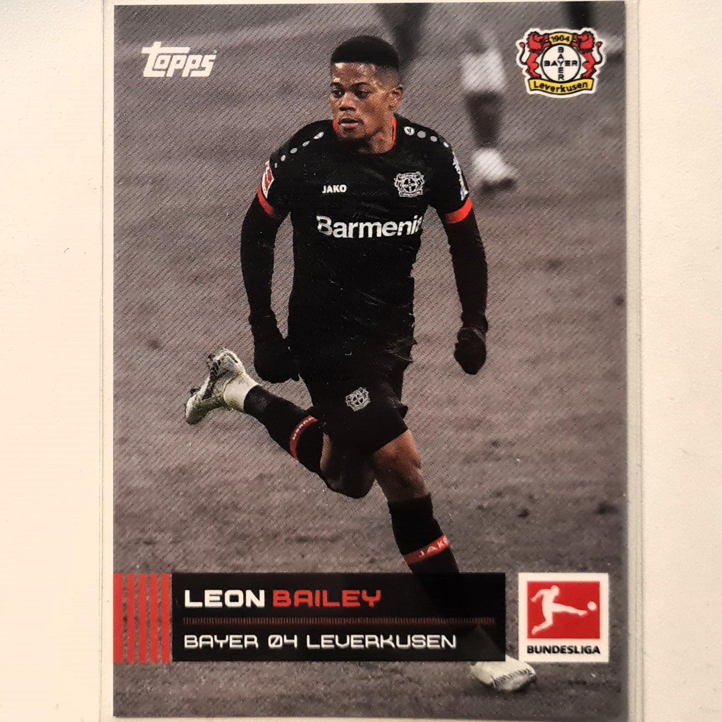 Leon Baily Topps 2021 Bundesliga Soccer Football Bayern Leverkusen Excellent