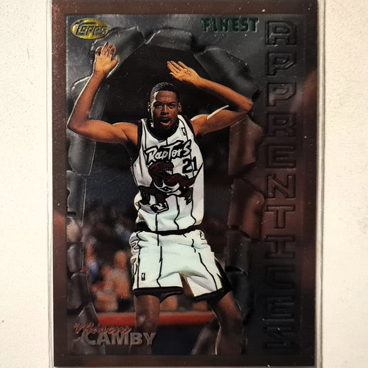 Marcus Camby 1996 Topps Finest Apprentices Rookie RC #82 NBA Basketball Toronto Raptors Excellent + sleeved