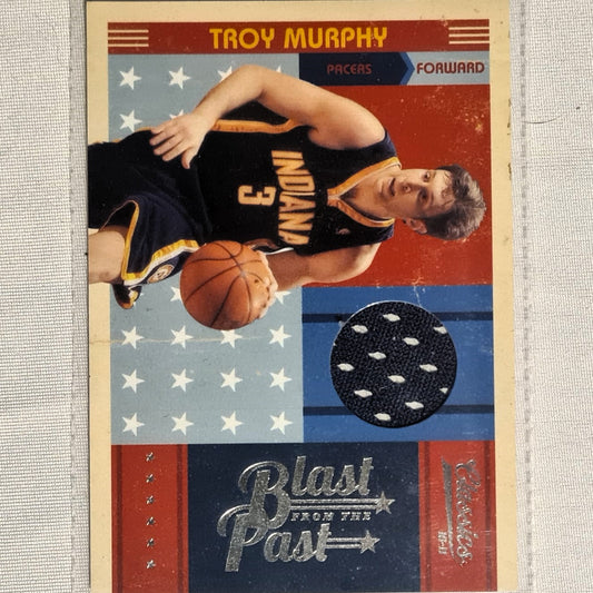 Troy Murphy 2011 Panini Classics 10-11 blast from the past relic patch 49/99 #6 NBA Basketball Excellent