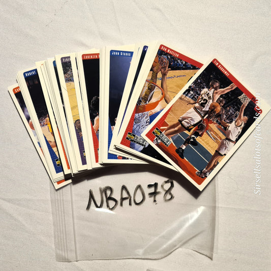 1997 Upper-Deck  NBA Basketball cards mixed bundle 40 card job lot #NBA078