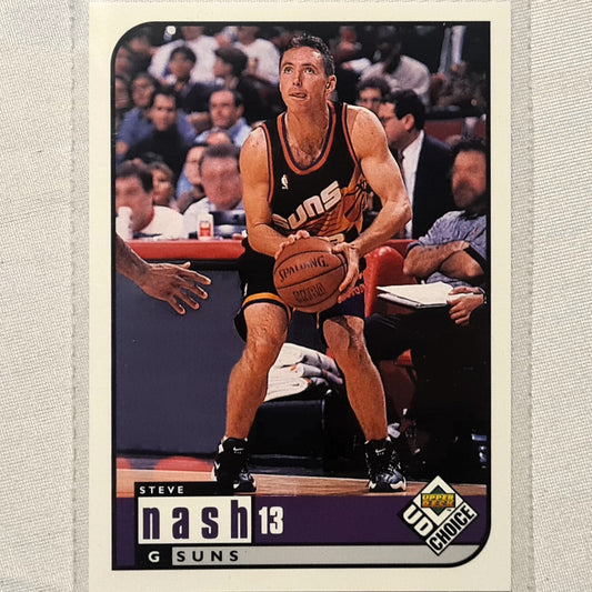 Steve Nash 1998 Upper-Deck preview  #112 NBA Basketball Phoenix Suns Excellent sleeved