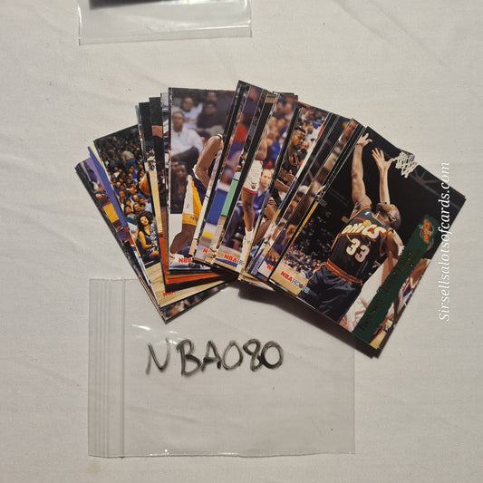 1996 Sky box NBA  Hoops Basketball cards mixed bundle 40 card job lot #NBA080