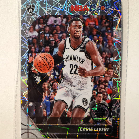 Caris LeVert 2019-20 Panini NBA Hoops premium stock Laser Prizm #15 NBA Basketball Brooklyn Nets Mint sleeved