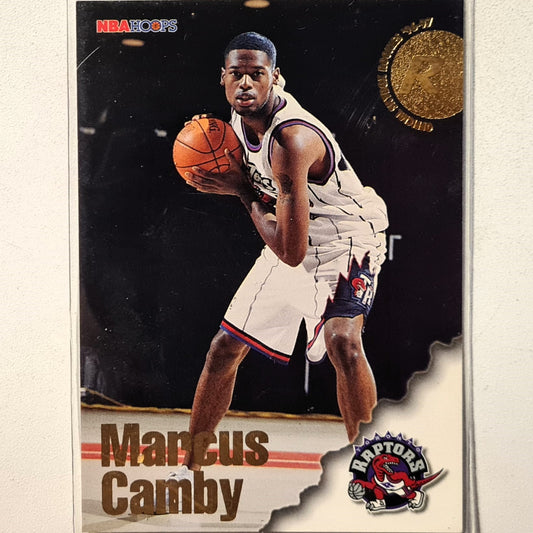 Marcus Camby 1997 Skybox NBA Hoops Rookie RC #282 NBA Basketball Toronto Raptors Excellent sleeved