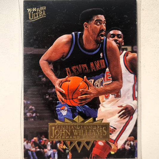 John Williams 1995 Fleer Ultra 95-96 #35 NBA Basketball Cleveland Cavaliers very good