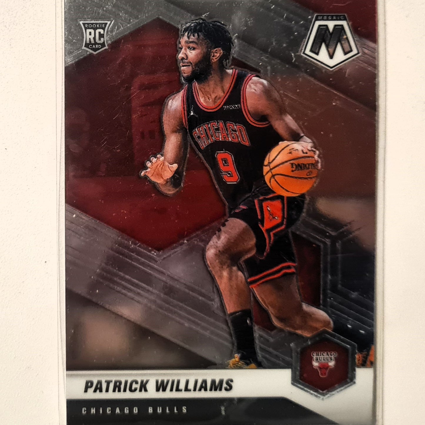 Patrick Williams 2020-21 Panini Mosaic Rookie RC #206 NBA Basketball Chicago Bulls Excellent Sleeved