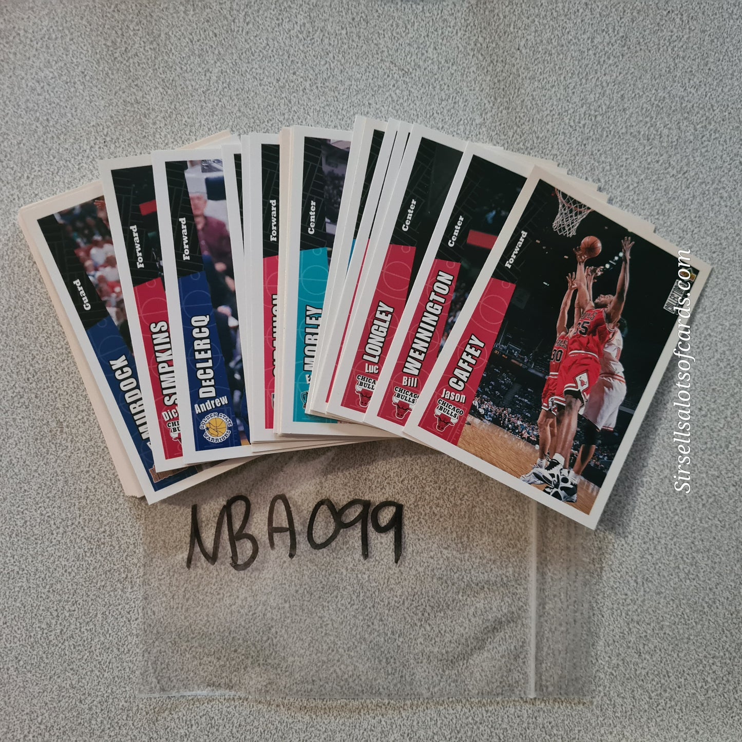 1996 Upper-Deck NBA Basketball cards mixed Base bundle 40 card job lot #NBA099