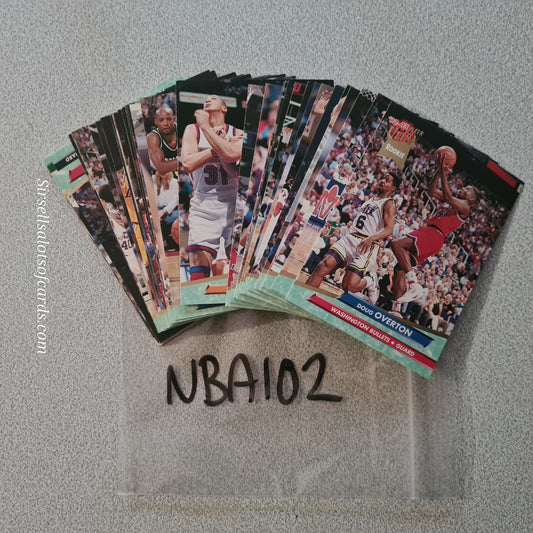 1993 Fleer Ultra NBA Basketball cards mixed Base bundle 40 card job lot #NBA102