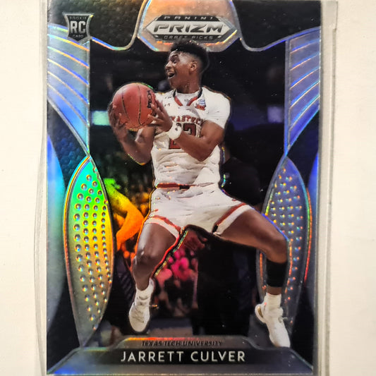 Jarrett Culver 2019 Panini Prizm Draft picks Refractor variant Rookie RC #69 NBA Basketball excellent/mint sleeved