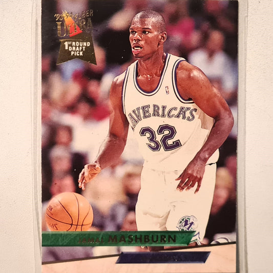 Jamal Mashburn 1994 Fleer Ultra 93-94 1st round draft pick Rookie RC #235 NBA Basketball Dallas Mavericks very good