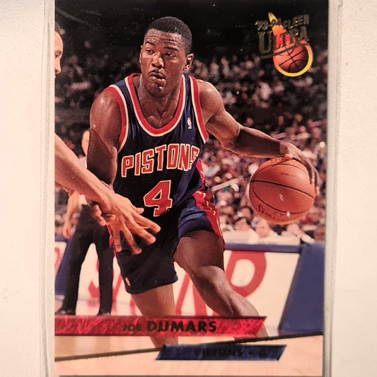 Joe Dumars 1993 Fleer Ultra 93-94  #56 NBA Basketball Detroit Pistons very good