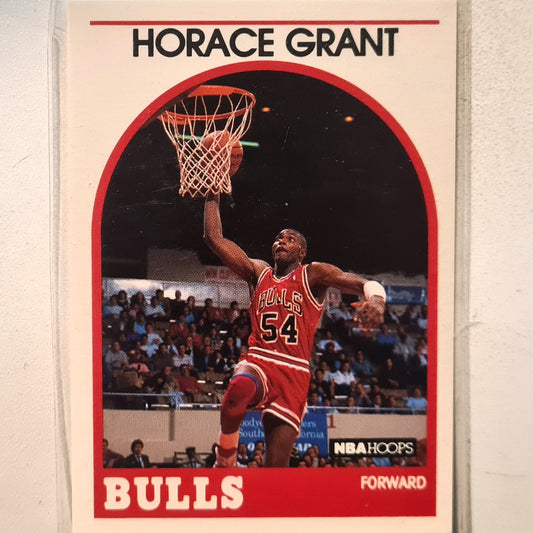 Horace Grant 1989 NBA Hoops #242 NBA Basketball Chicago Bulls excellent