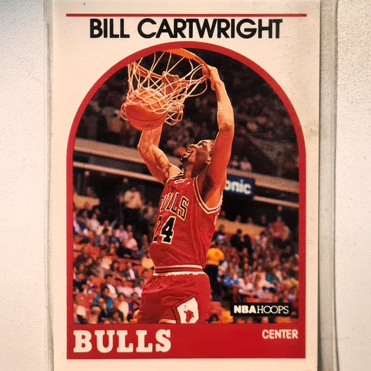 Bill Cartwright 1989 NBA Hoops #255 NBA Basketball Chicago Bulls excellent