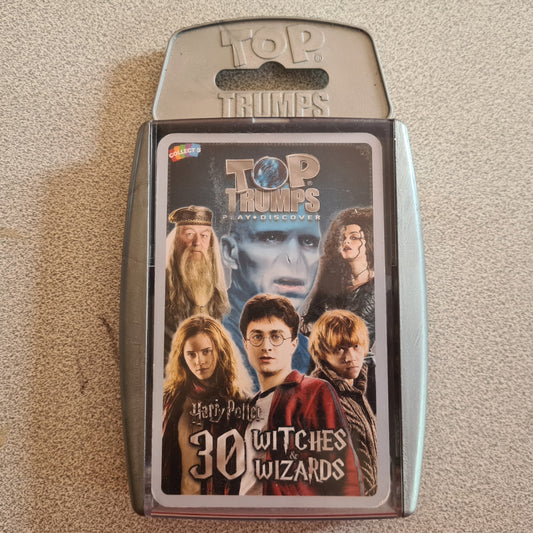 Top Trumps harry Potter 30 Witches & Wizards set good used