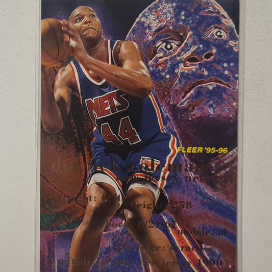 Derrick Coleman 1995 Fleer  #115 NBA Basketball New Jersey Nets excellent Sleeved