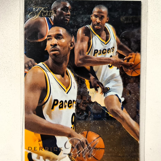 Derrick McKey 1995 Fleer Flair 95-96 #57 NBA Basketball Indiana Pacers Excellent Sleeved