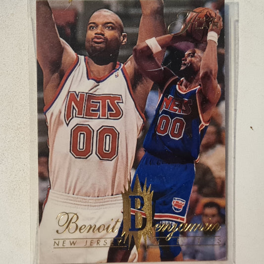 Benoit Benjamin 1994 Fleer Flair 94-95 #94 NBA Basketball New Jersey Nets Excellent