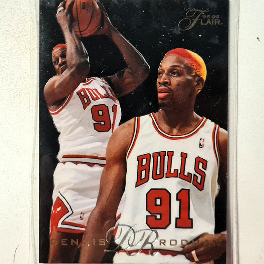 Dennis Rodman 1996 Fleer Fair 95-96 #160 NBA Basketball Chicago Bulls Excellent Sleeved