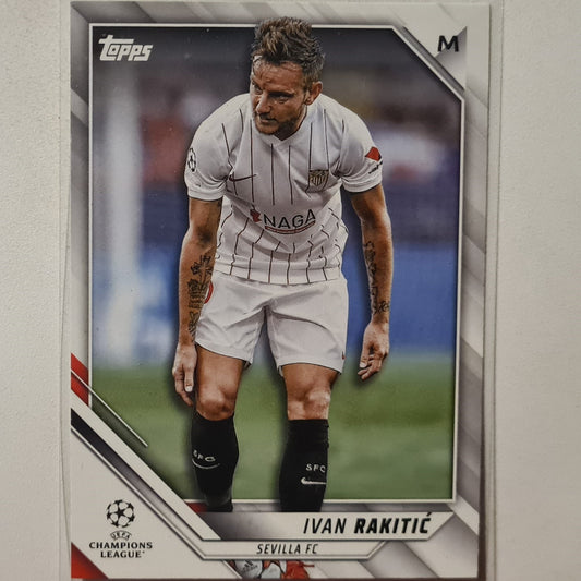 Ivan Rakitic 2021 Topps Champions League Soccer Japanese version #194 Football Sevilla Excellent sleeved