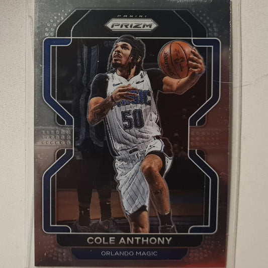 Cole Anthony 2021-22 Panini Prizm #121 NBA Basketball Orlando Magic Excellent