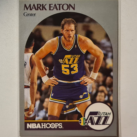 Mark Eaton 1990 NBA hoops  #287 NBA Basketball Utah Jazz Excellent