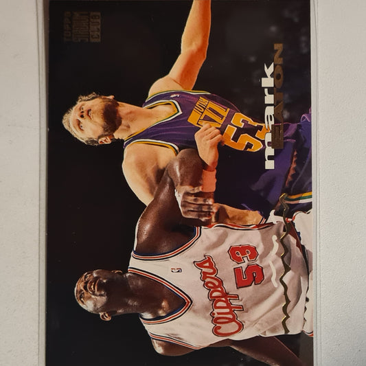 Mark Eaton 1993 TOPPS Stadium Club #96 NBA Basketball Utah Jazz Excellent