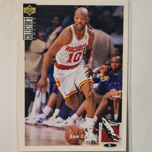 Sam Cassell 1994 Upper-Deck  #87 NBA Basketball Houston Rockets Excellent Sleeved