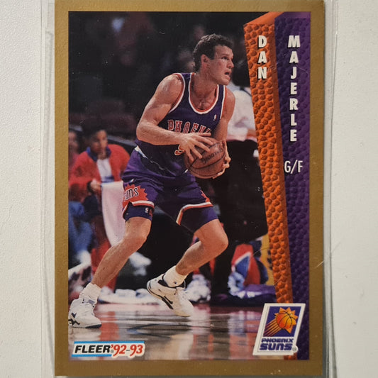 Dan Merle 1992 fleer 92-93 #182 NBA Basketball Phoenix Suns  Excellent Sleeved