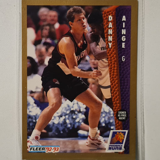 Danny Ainge 1992 fleer 92-93 #177 NBA Basketball Phoenix Suns  Excellent Sleeved