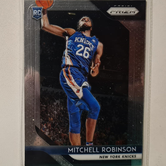 Mitchell Robinson 2018-19 Panini Prizm Rookie RC #227 NBA Basketball New York Knicks Excellent Sleeved