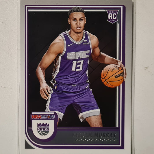 Keegan Murray 2022-23 Panini NBA Hoops Rookie RC #234 NBA Basketball Sacramento Kings Excellent