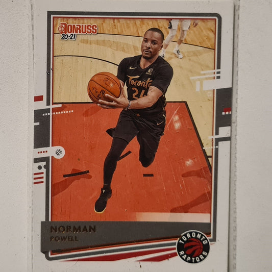 Norman Powell 2020-21 Panini Donruss #46 NBA Basketball Toronto Raptors Excellent