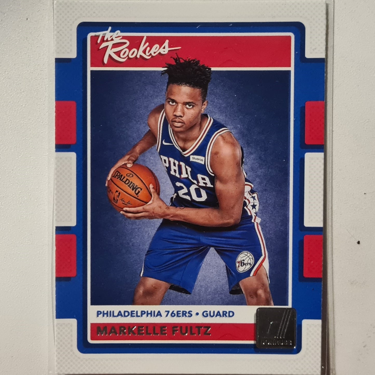 Markelle Fultz 2017-18 Panini Donruss the rookies Rated rookie #1 NBA Basketball Philadelphia 76ers Excellent