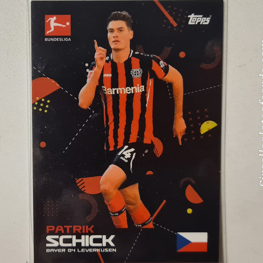 Patrick Schick 2020 Topps Bundesliga international stars #32 Soccer Football Bayer Leverkusen Excellent